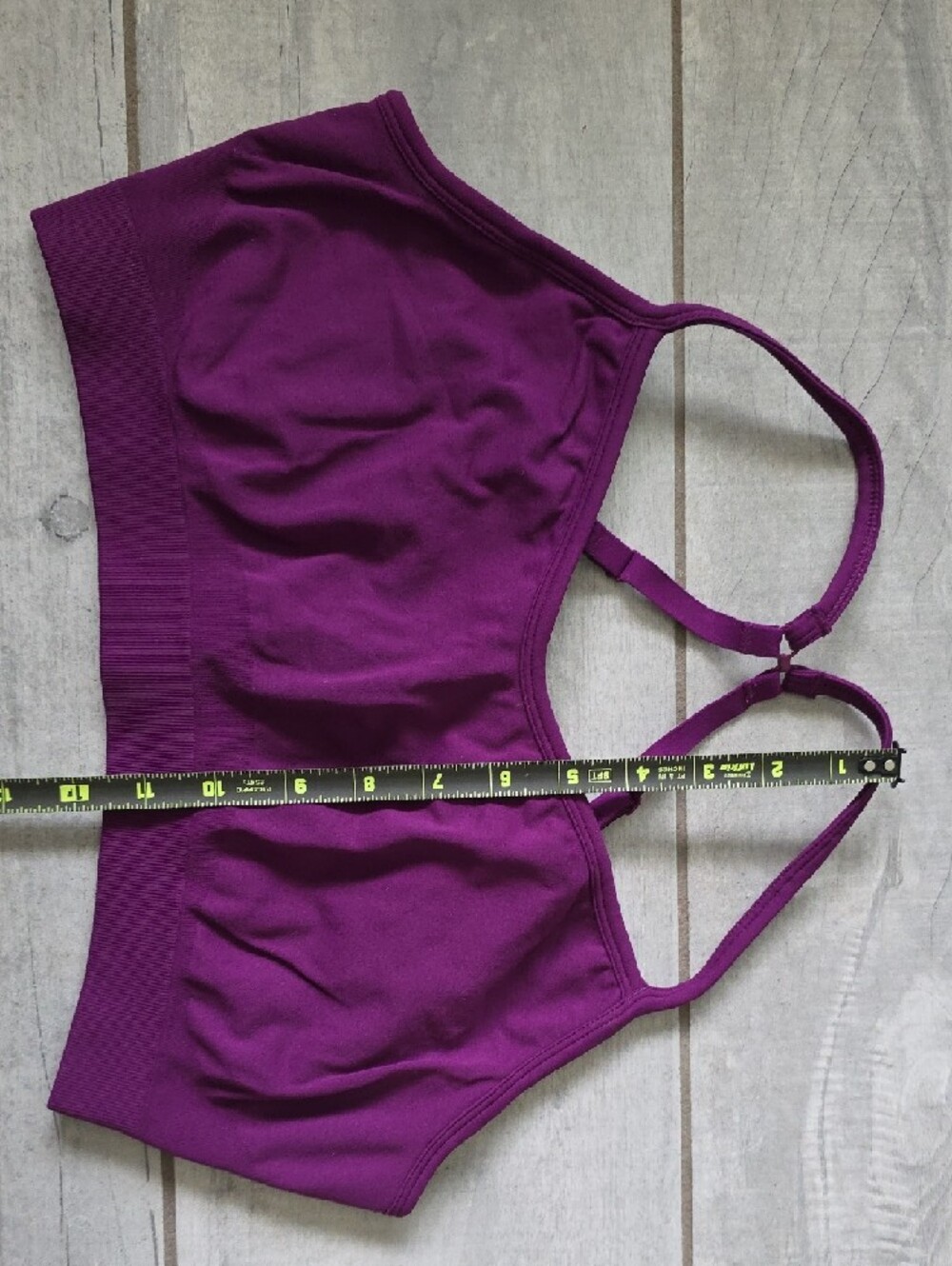 Athleta - Magenta Seamless Stretch Bralette - Women's Sports Bra - Picture 8 of 9